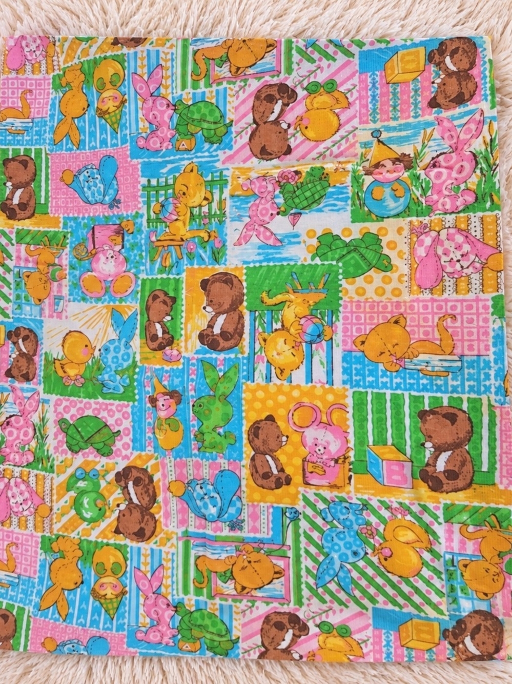 Vintage Fabric. 46in X 36in